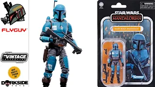 FLYGUYtoys Star Wars The Vintage Collection 3.75" Death Watch Mandalorian Toy Action Figure Review