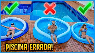 NÃO ESCOLHA A PISCINA INFLÁVEL ERRADA OU SE ARREPENDERÁ!! [ REZENDE EVIL ]