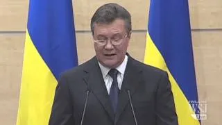 Yanukovych Denounces Upcoming Ukraine Elections