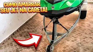 COMO AMARRAR SEU JET SKI NA CARRETA E FAZER UMA VIAGEM SEGURA