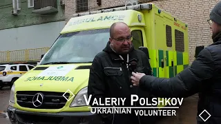 British-Ukrainian Aid and volunteers donated two ambulances and medicines to Ukraine (Eng version)