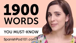 1900 Words Every Spanish Beginner Must Know