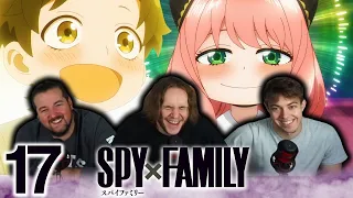 THEY WON THE TOP PRIZE?!? | Spy x Family Episode 17 "CARRY OUT THE GRIFFIN PLAN" First Reaction!!