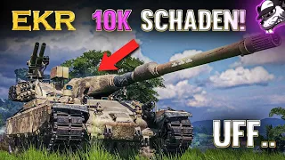 EKR - Trotz mieser DPM mal eben 10.000 Schaden mit dem Rinoceronte! [Wot - Gameplay - Deutsch]