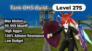 Toram Online - OHS Tank Build + Dual Shields & Low Budget Lv275