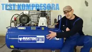 Kompresor Maktek SKY200 TEST