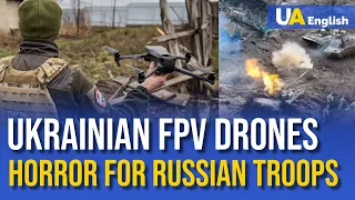 Horror for Russian troops: Ukrainian FPV drones massively attack occupiers