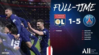 LYON VS P$G 1-5 All Goals & extended highlights - 2020