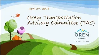 Transportation Advisory Commission 4 2 24