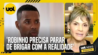 ‘ROBINHO PRECISA PARAR DE BRIGAR COM A REALIDADE! ELE JÁ FOI CONDENADO!’, DIZ ALICIA KLEIN