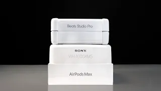 $1,967 headphone unboxing - Airpods Max, Sony XM4, Beats Studio Pro