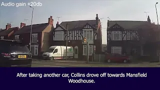 gavin collins' dashcam footage