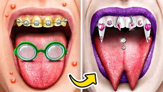 ¡Nerd quiere ser un vampiro! Transformación con trucos de belleza DIY por La La Vida Juegos