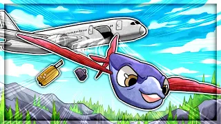 I Became A Totally Accurate Flying Fish and ESCAPED An Airplane in I Am Fish