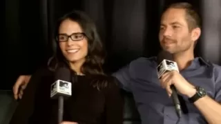 Paul Walker and Jordana Brewster Fast and Furious 6 Special Interview