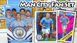 *NEW* Topps 2022/23 Manchester City FAN SET Box Opening | Exclusive Topps On Demand Box