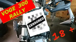 Раздеваем Voge 300 Rally !!!!  Что же у него под пластиком ???