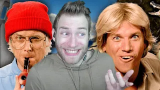 WHO IS THIS GUY?!?! Reacting to "Jacques Cousteau vs Steve Irwin" Epic Rap Battles of History