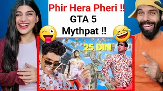 Phir Hera Pheri in GTA 5! (Comedy) Mythpat Reaction