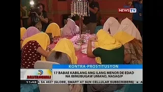 BT: 17 babae kabilang ang ilang menor de edad na ibinubugaw umano, nasagip