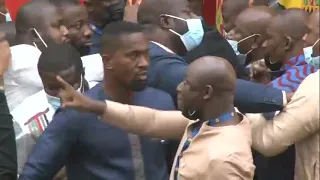 Ghana Parliament breaks out into fight over the passing of the controversial E levy Bill