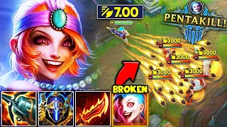 WHAT HAPPENS WHEN JINX HITS 7.00 ATTACK SPEED?? (HINT: A VERY FAST PENTAKILL)