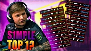 СИМПЛ ТОП 1 В 2022? | s1mple ХАЙЛАЙТЫ КС:ГО