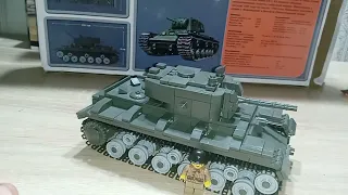 обзор лего оружия и танка КВ1 от ГОРОД ИГР