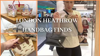 🛍️HARRODS at LONDON HEATHROW || Longchamp, Gift shop & more || Airport shopping vlog