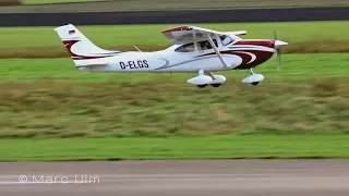 Cessna 182T Skylane 950ft/290m take off at Donauwörth