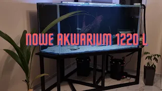 Akwarium 1220 L opti-white jakie ryby i aranżacja