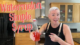 How To Make Watermelon Simple Syrup