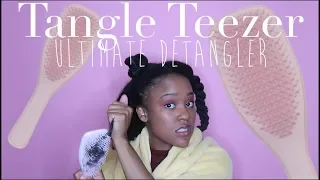 The TEA on TANGLE TEEZER 🍵 | Ultimate Detangler Review on Type 4 Natural Hair