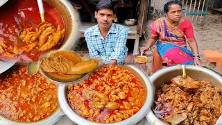 This Man Selling Every Body Parts Of Mutton At Rs. 20/- Only । Street Food Of Kolkata । India