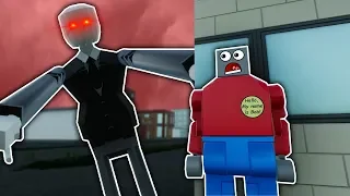 SURVIVING SLENDER MAN IN LEGO CITY! - Brick Rigs Gameplay - Multiplayer Lego Hide and Seek