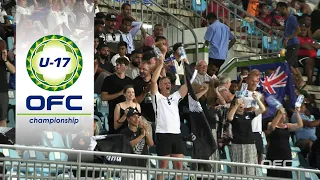 OFC U-17 Championship highlights | Semi-final 2 Fiji vs New Zealand