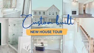 Brand new custom-built empty house tour.