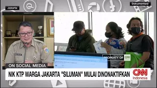 NIK KTP Warga Jakarta "Siluman" Bakal Dinonaktifkan