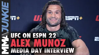 Alex Munoz looking to capitalize on 'unfinished business' with Luis Pena at UFC on ESPN 22