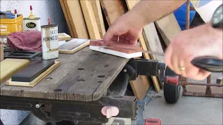 How to Sharpen a Shashka Saber by hand