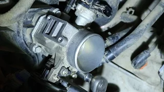 Hyundai Elantra J4 (HD). G4FC. Cleaning the throttle assembly and idle speed regulation