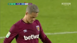 Javier Hernandez vs AFC Wimbledon (Away) 18-19 HD 720p