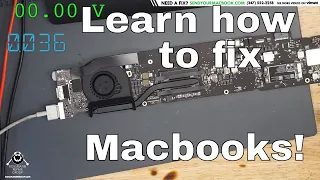 The most common Macbook Air logic board failure - how to fix.