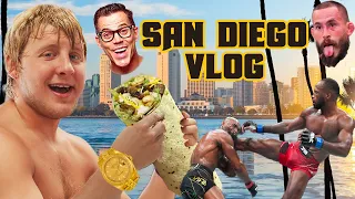 Burritos, UFC, & Steve-O... Paddy is back in San Diego!