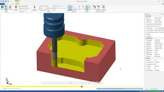 High Speed Toolpath- Dynamic mill - Tutorial Mastercam