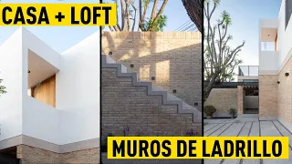 Casa + Loft en acabados APARENTES