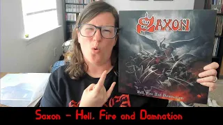 Saxon - Hell, Fire and Damnation (Review and Vinyl unboxing)
