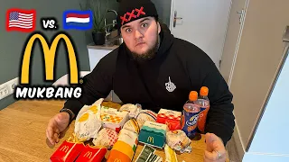 Amsterdam vs. USA McDonald’s : Which is better? | Mukbang
