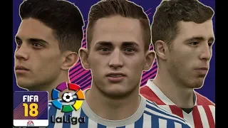 ⚽FIFA 18⚽ALL REAL FACES LA LIGA SPAIN DIVISION LAST UPDATE [1080p] FT Griezmann,Coutinho,Asensio