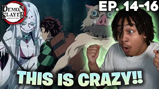 The Spider Demon FAMILY?! | Demon Slayer Reaction 1x14, 1x15, 1x16